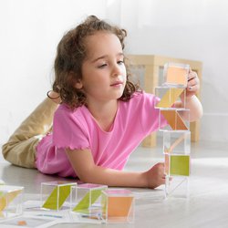 Vzorované boxy "Průhledné" - hra na prostorovou představivost