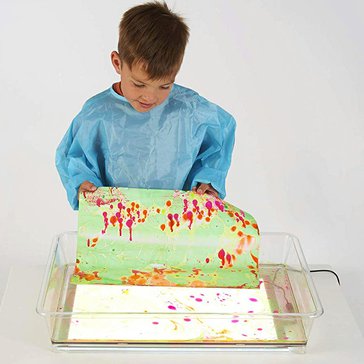 Vanička pro světelnou desku – hry s vodou, barvami